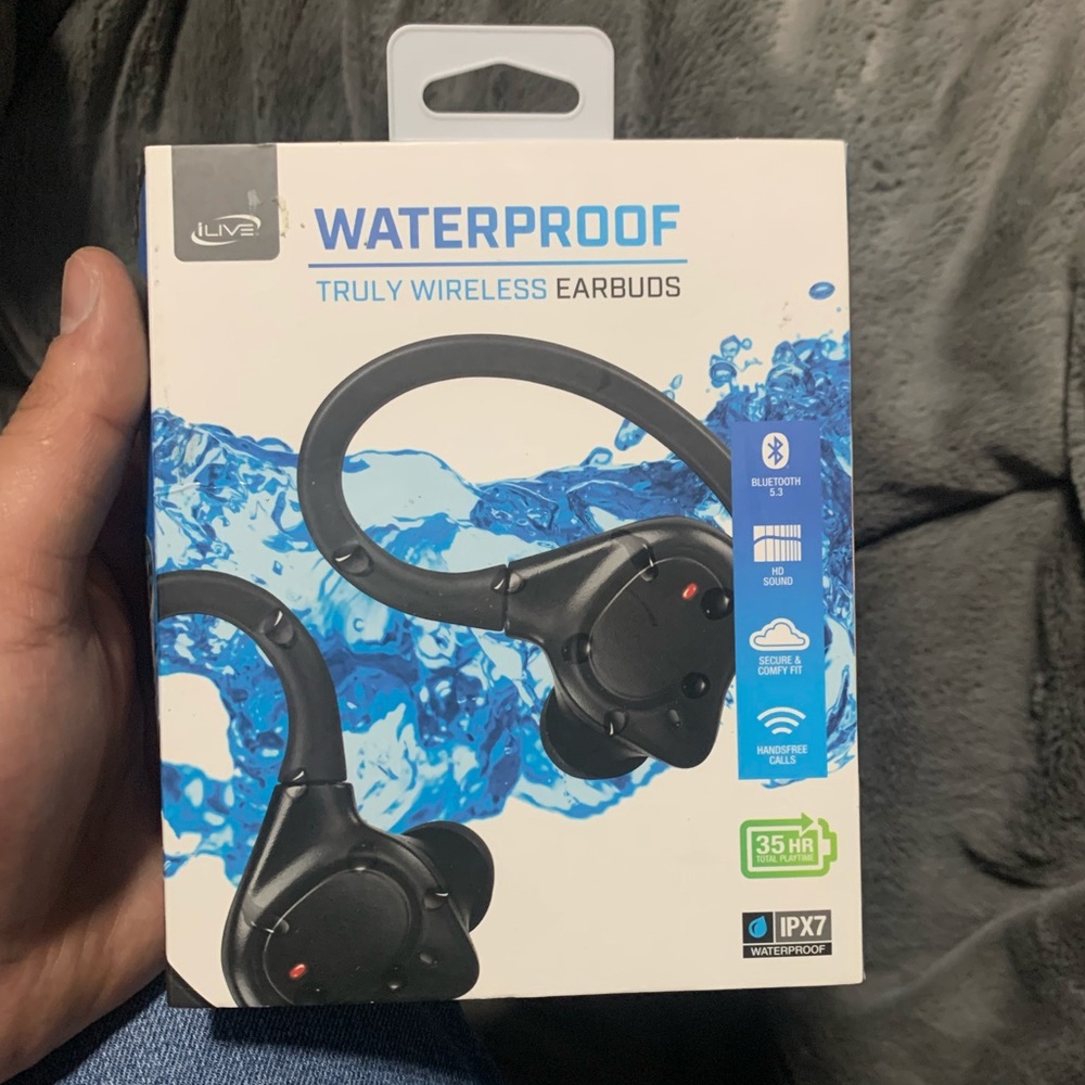 iLive IAEBTW59B Truly Wireless Bluetooth Earbuds